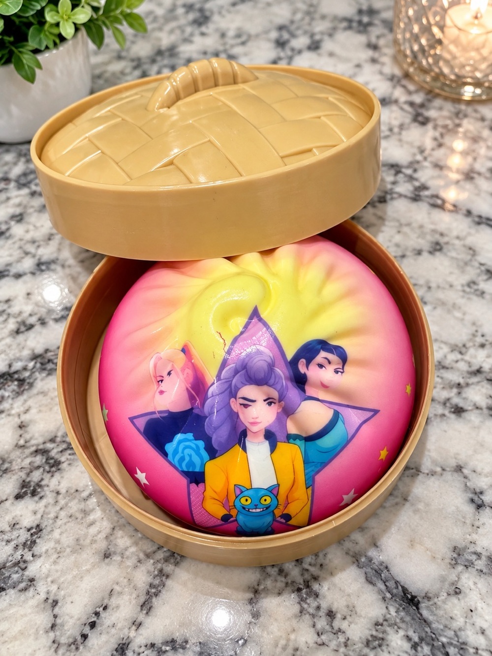 KPOP Demon Hunters Slow Rising Dumpling Squishy Toy